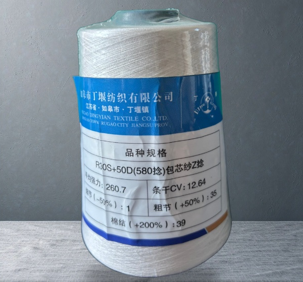 R30S+50D(580捻)包芯纱Z捻